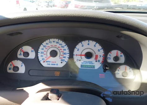 2003 Ford Mustang Gt из США, поврежденный, VIN 1FAFP42X83F387539